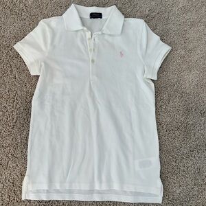 New Polo by Ralph Lauren Kids White Polo Shirt